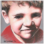Colored pencil portrait entitled Emre at 4